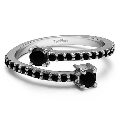 0.63 Carat Together 4Ever:  Beautiful TwoStone Ring by TwoBirch