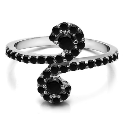 0.7 Carat Together 4Ever:  Two Stone Ring By TwoBirch