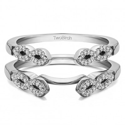 0.38 Ct. Infinity Ring Guard Enhancer