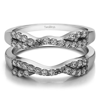0.51 Ct. Infinity Cross Ring Guard
