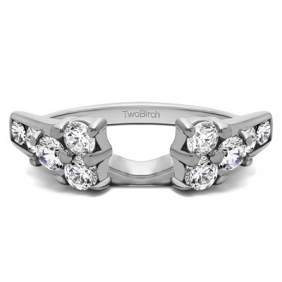 0.45 Ct. Cluster ring wrap