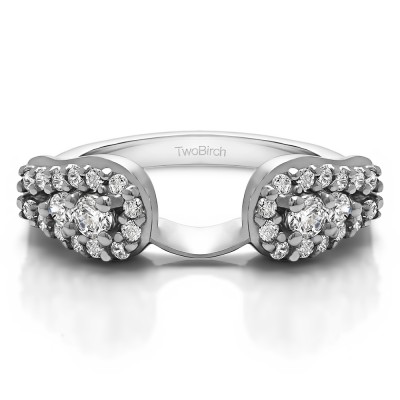 0.49 Ct. Fishtail Ring Wrap Enhancer