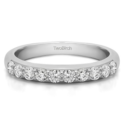 0.5 Carat Common Prong Set Wedding Ring