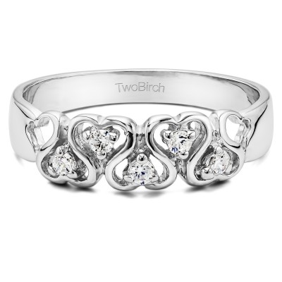 0.125 Carat Infinite Love Ring