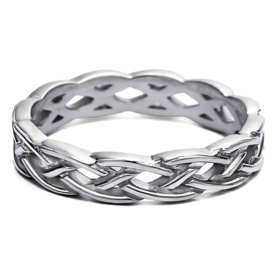 Celtic Infinity Braided Men's Ring