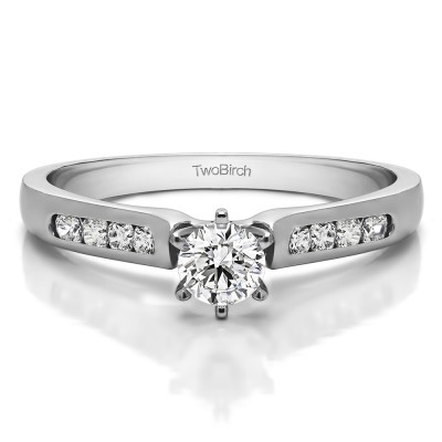 0.41 Carat Traditional Promise Ring