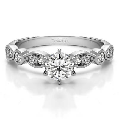 0.39 Carat Beautiful Promise Ring