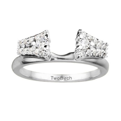 0.5 Ct. Double Row ring wrap