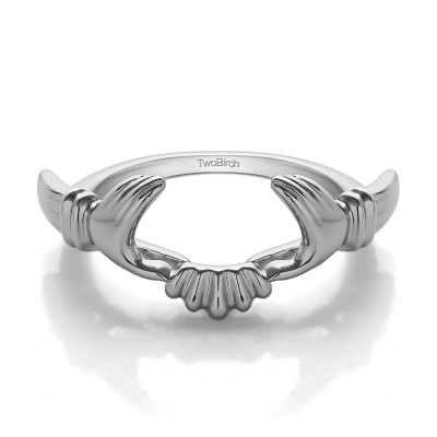 Claddagh Celtic Style Ring Wrap
